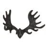 Rustic Moose Antler Wall Hook for Cabin Decor