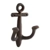 Rustic Anchor Wall Hook for Nautical Decor and Organization