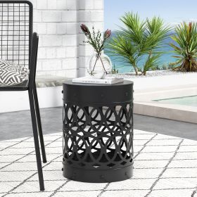 Outdoor Metal end Table -Large