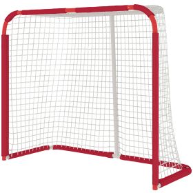 Soccer Goal, All Weather Practice Soccer Net With Steel Frame, PE Mesh For Backyard, Easy Assembly (Color: Red)